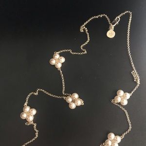 Tory Burch rosary necklace